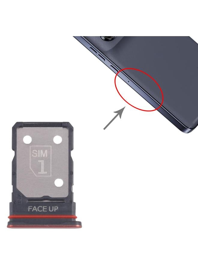 erorex For Motorola Edge 50 Neo 10pcs Original SIM Card Tray + SIM Card Tray (Red) - Image 4