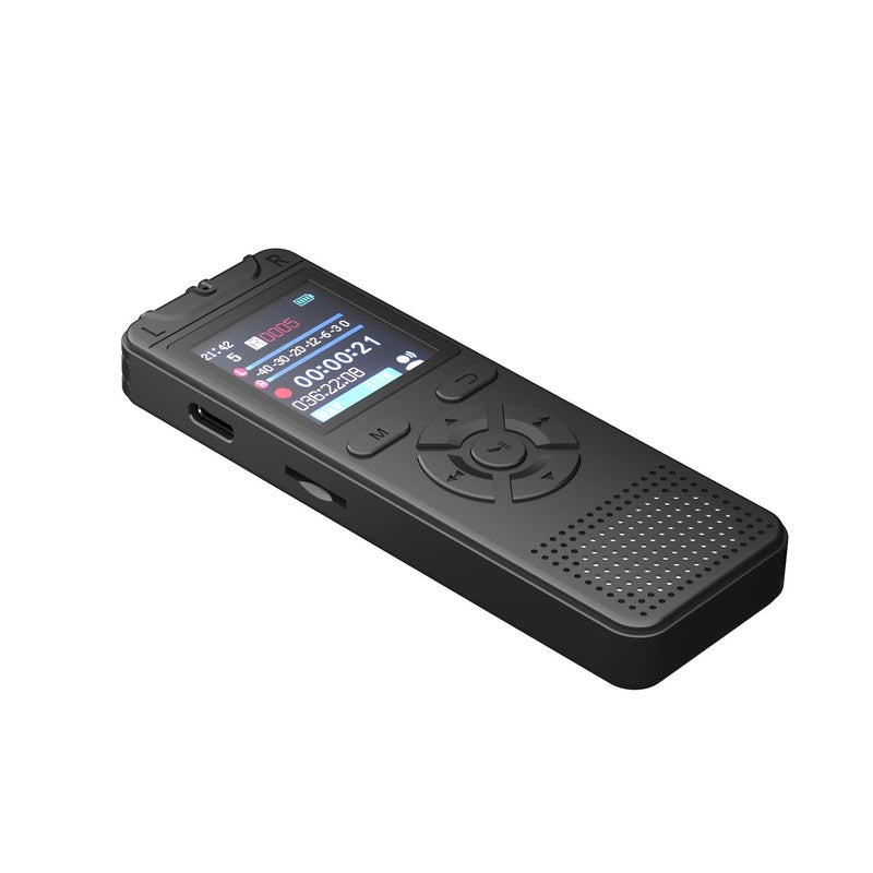 8GB Digital Voice Recorder With Noise Reduction Sound Activated Audio Recording Dictaphone MP3 Player USB Flash Drive - Image 1