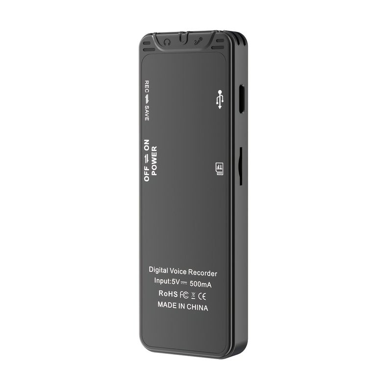 8GB Digital Voice Recorder With Noise Reduction Sound Activated Audio Recording Dictaphone MP3 Player USB Flash Drive - Image 3