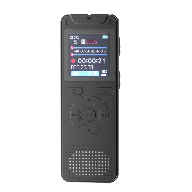 8GB Digital Voice Recorder With Noise Reduction Sound Activated Audio Recording Dictaphone MP3 Player USB Flash Drive - Image 5