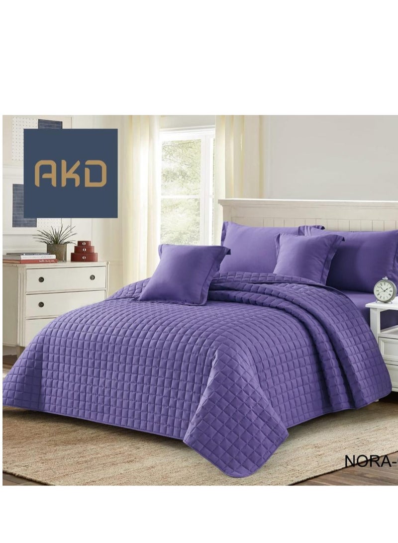 Plain compressed double comforter set that adds beauty and elegance to your room