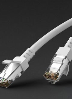 نيبمينينت كابل توصيل الشبكة بتقنية إيثرنت وفائق الدقة للراوتر بمنفذ RJ45 أبيض  - Image 2