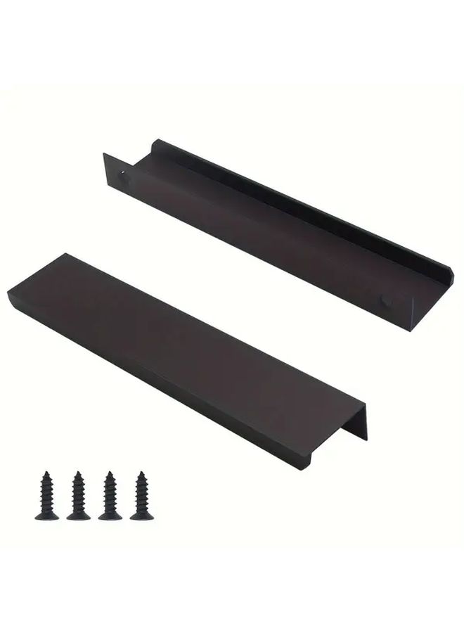 Matte Black Cabinet Handles 6 Pack 120mm Heavy Duty Drawer Pulls - Image 1
