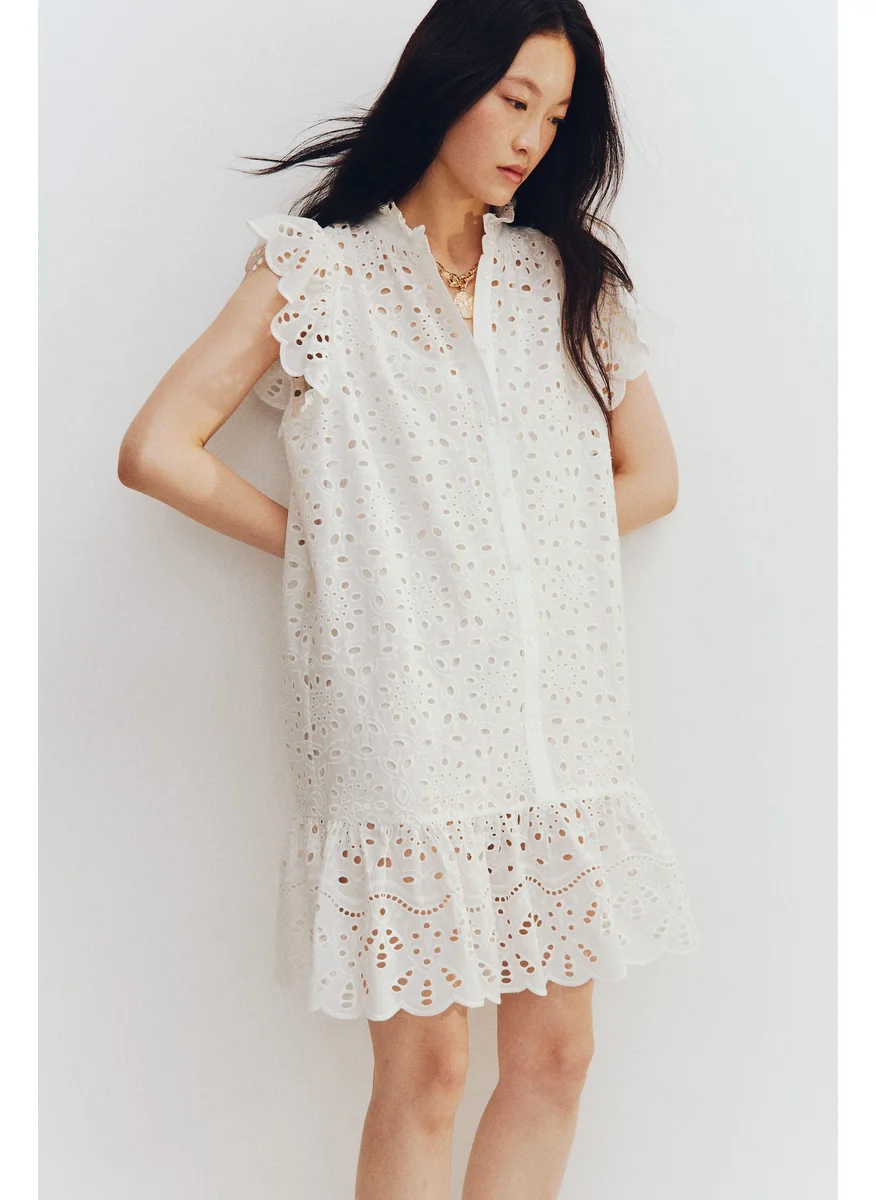 H&M Broderie Anglaise Dress