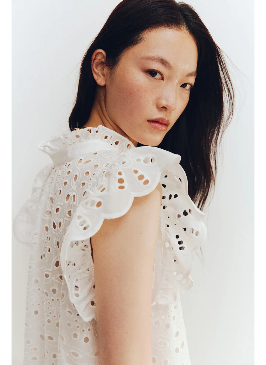 H&M Broderie Anglaise Dress