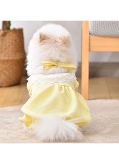 A.M Cute Pet Dress Anti Shedding Puppy Clothes Spring Autumn Small Cats Dogs Costume Indoor Outdoor Wear For Cats And Small Dogs  - Image 3