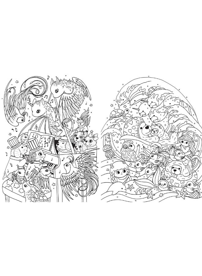 Michael O'Mara Books A Million Puppies: Paw-some Pooches to Colour  - Image 2