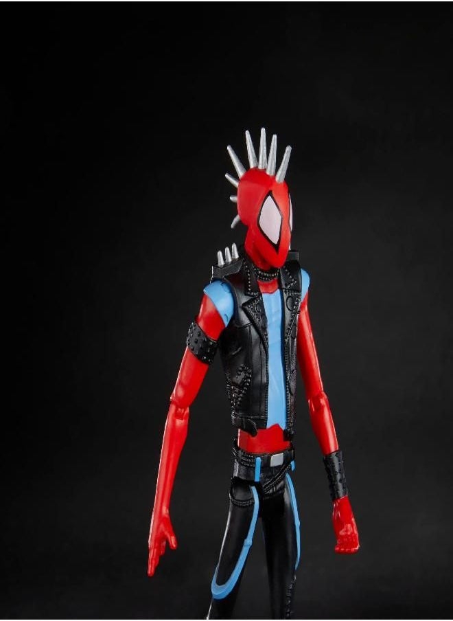Spider-Man - Marvel Spider-Man: Across The Spider-Verse Spider-Punk Toy, 6-Inch-Scale Action Figure with Guitar Accessory, for Kids Ages 4 and Up - Image 1