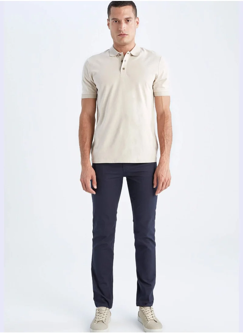 ديفاكتو Man Regular Fit Polo T-Shirt