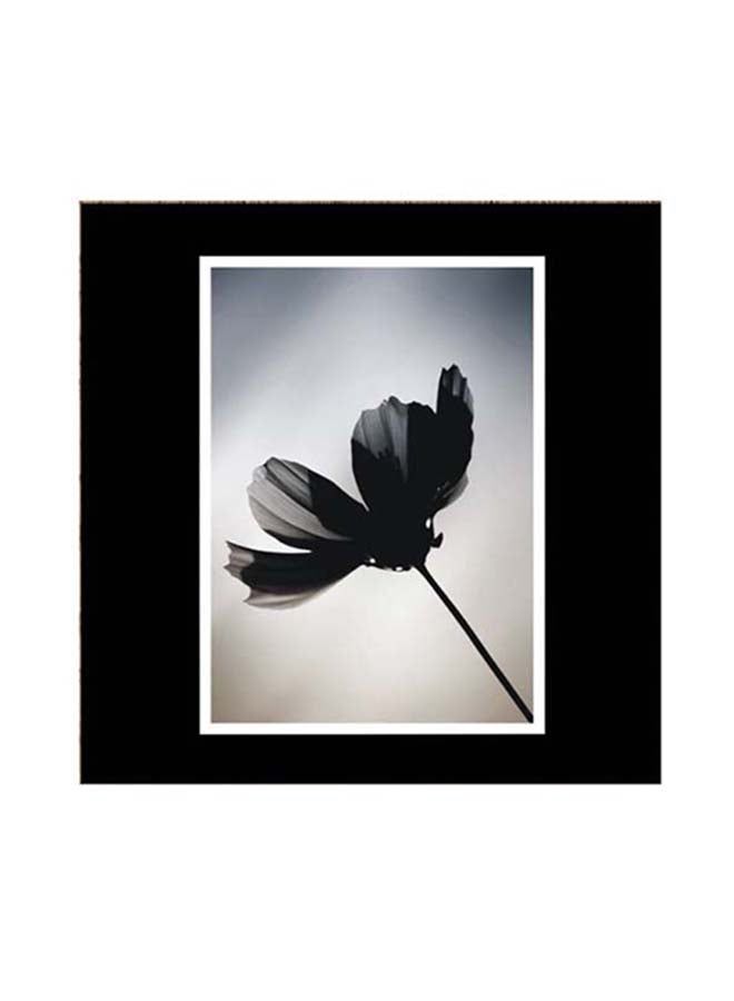 RYN Nature Themed Wall Art Black/White/Grey 30x30centimeter - Image 1