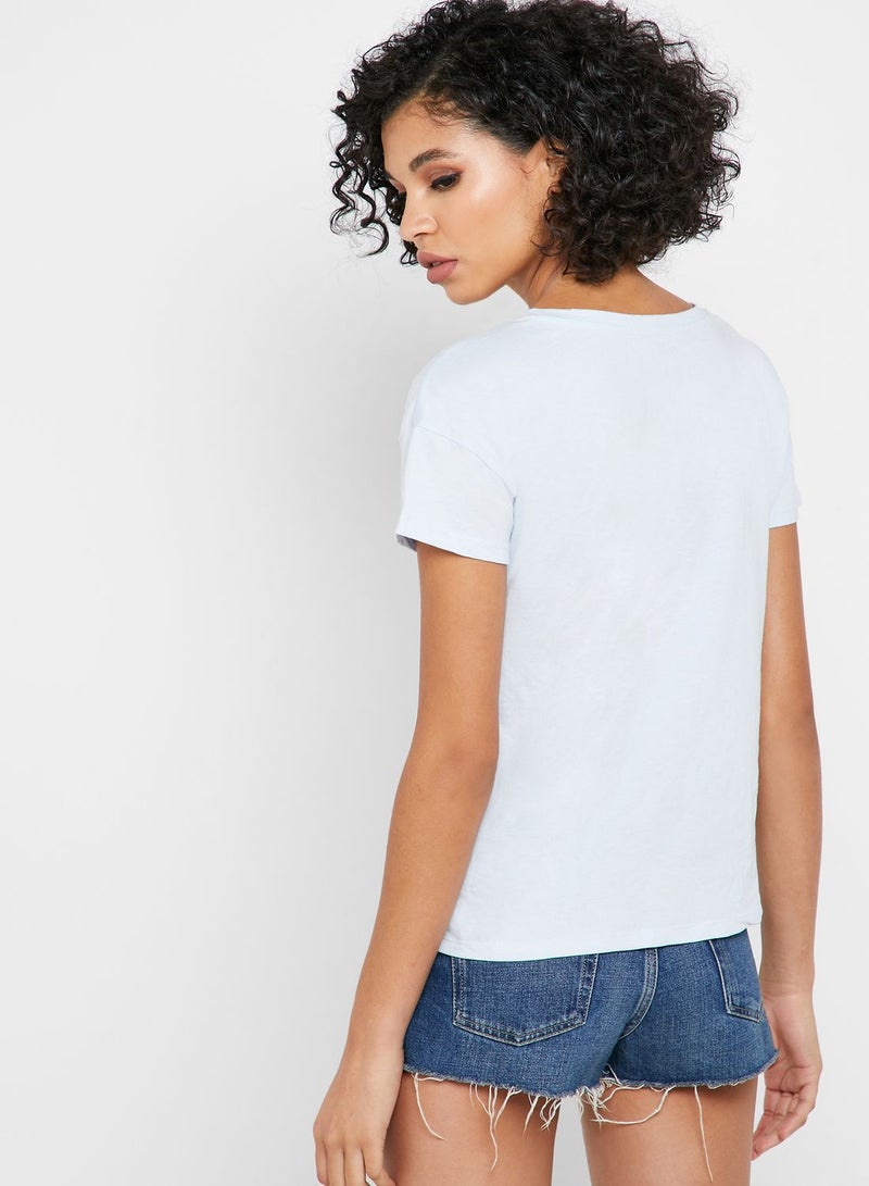 ريزرفد تيشيرت بطباعة كتابة - Image 2