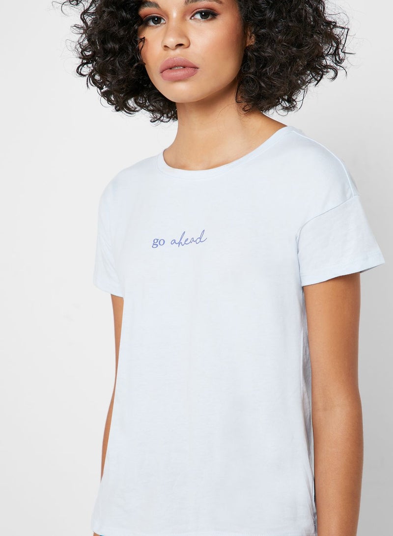 ريزرفد تيشيرت بطباعة كتابة - Image 3