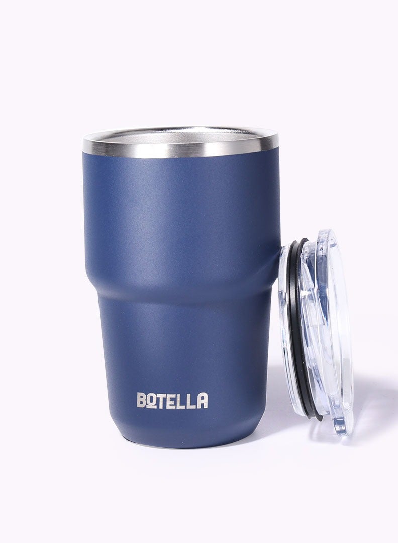 Botella Botella Insulated Coffee Cup - Compact, Spill-Proof Stainless Steel Travel Mug 240ml , Blue  - Image 2