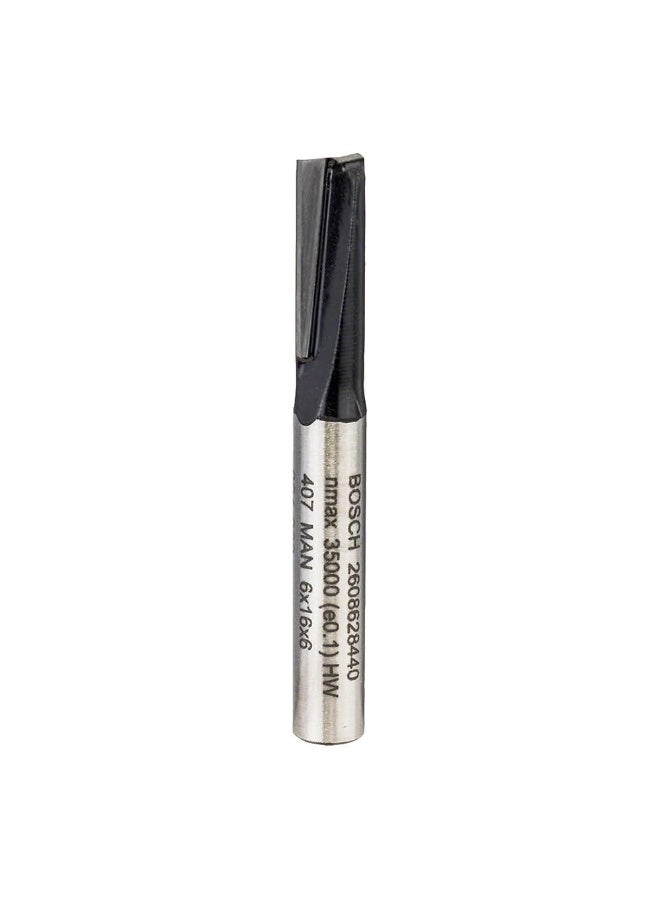 BOSCH 2608628440 Standard for Wood Straight Bit for Palm Routers 6mm Shank  - Image 1