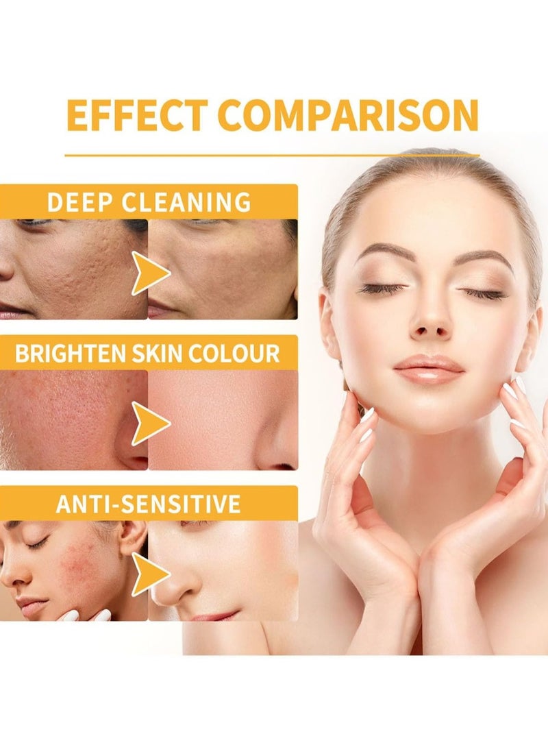 إيلهو قناع تقشير تمزيق العسل ، قناع تقشير العسل للتحكم في الرؤوس السوداء للوجه ، مزيل الرؤوس السوداء للتحكم في زيت الوجه للبشرة الميتة يتقلص المسام النظيفة (60 جم) - Image 5