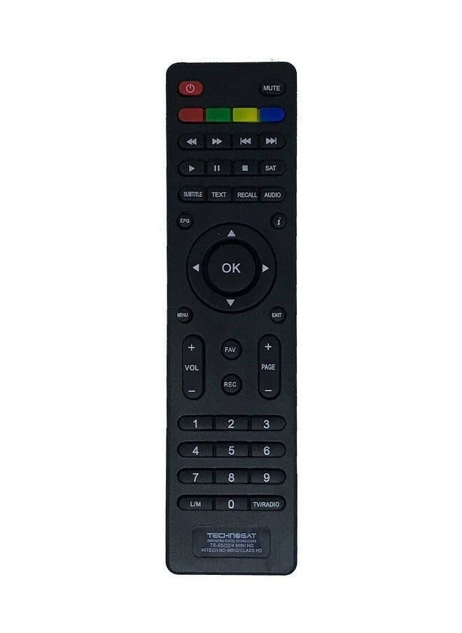Technosat - Smart Tv Remote Control Black - Image 1