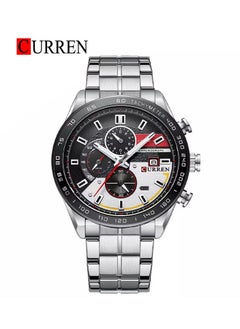 CURREN 8410 Watch for Men New Fashion Men Watches Quartz Wristwatches Stainless Steel Band Clock Male Chronograph Watches