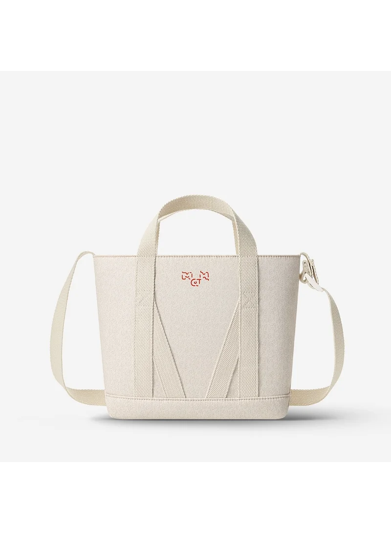 Mah MaH Year of Snake Young Hull Tote-Small White