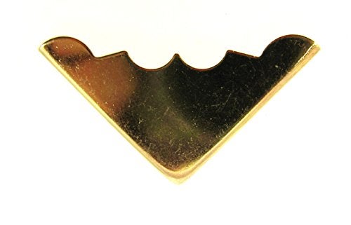 C. B. Gitty 8pcs. Decorative Brass-Plated Box Corners with Mounting Screws - Image 3