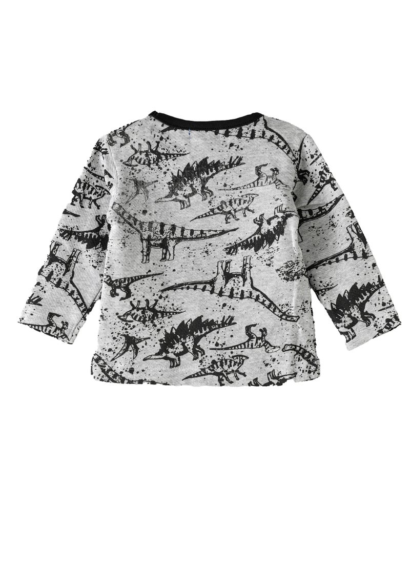 JAM Boys Grey Dino Sweatshirt  - Image 2