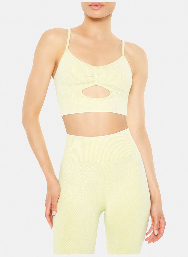 FOREVER 21 Seamless Cutout Sports Bra - Image 1