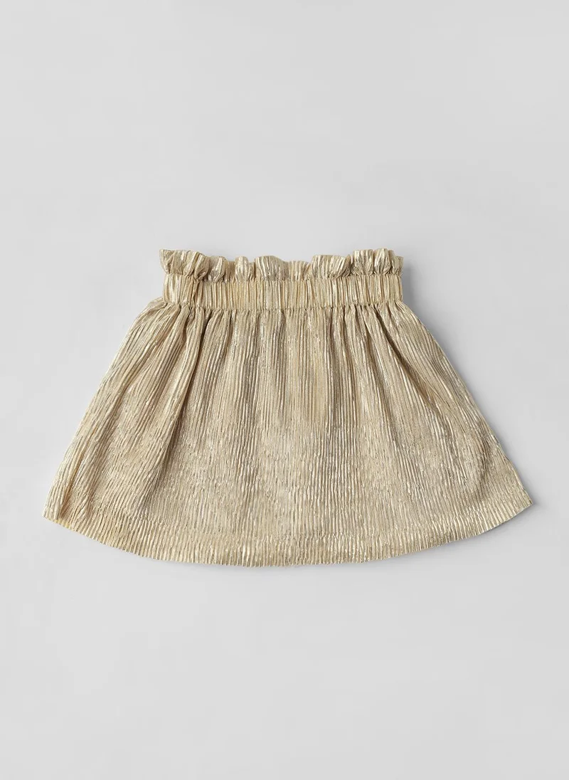 Nautinati Nautinati Girls Party Wear Top and Skirt Set