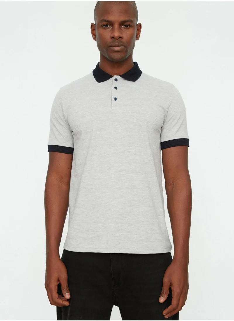 trendyol Contrast Edge Polo