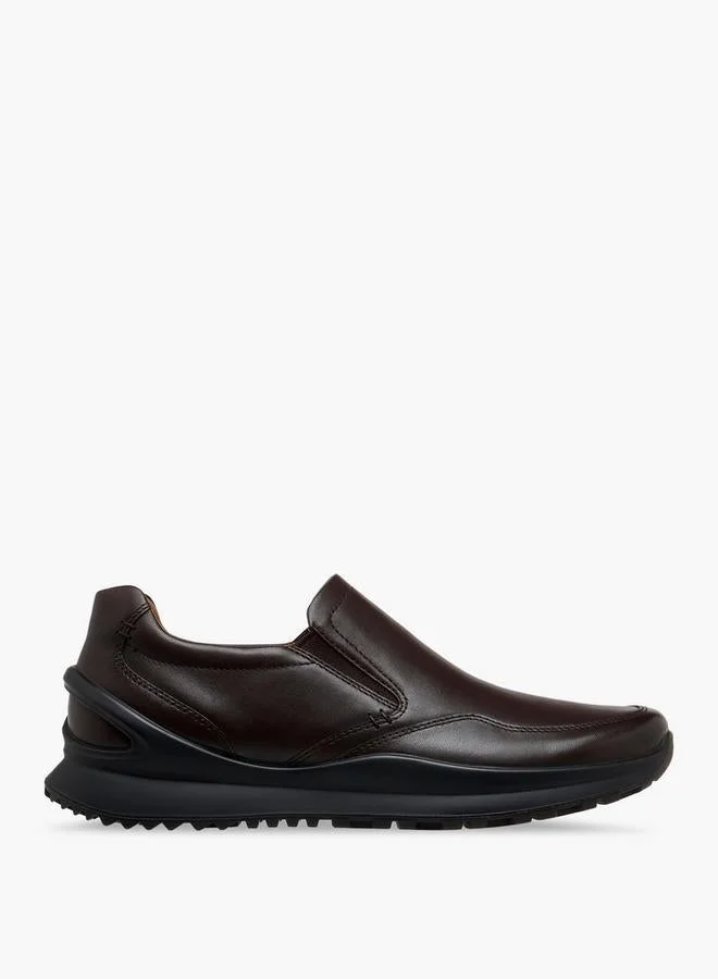 لو كونفورت Men Leather Slip-On Loafers