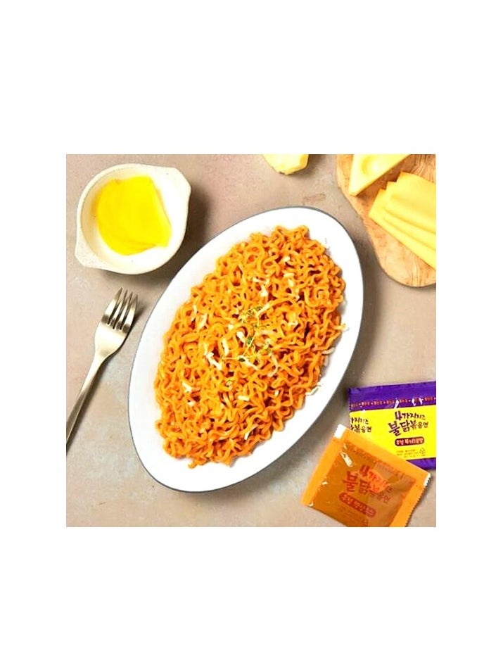 SAMYANG - Samyang Buldak Quattro Cheese Ramen Hot Chicken Noodles 140 g - Image 1