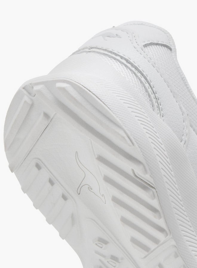 kangaROOS Unisex Logo Detail School Shoes with Hook and Loop Closure - Image 4