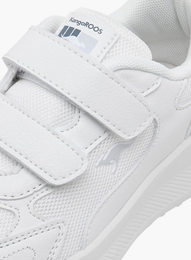kangaROOS Unisex Logo Detail School Shoes with Hook and Loop Closure - Image 5
