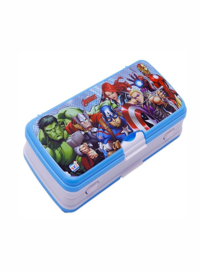 SKi Homeware Xylo Pencil Box with White Board and Marker (Avenger) with Free Stationery, Ideal for Party Favours and Gifting for School Going Kids - Image 1