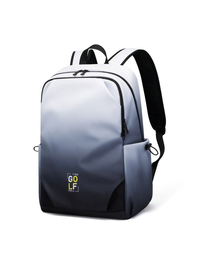 Golf Water-resistant】2025 Gradient Laptop Backpack For Women And Men, Unisex Couple Design Student Backpack - Image 5