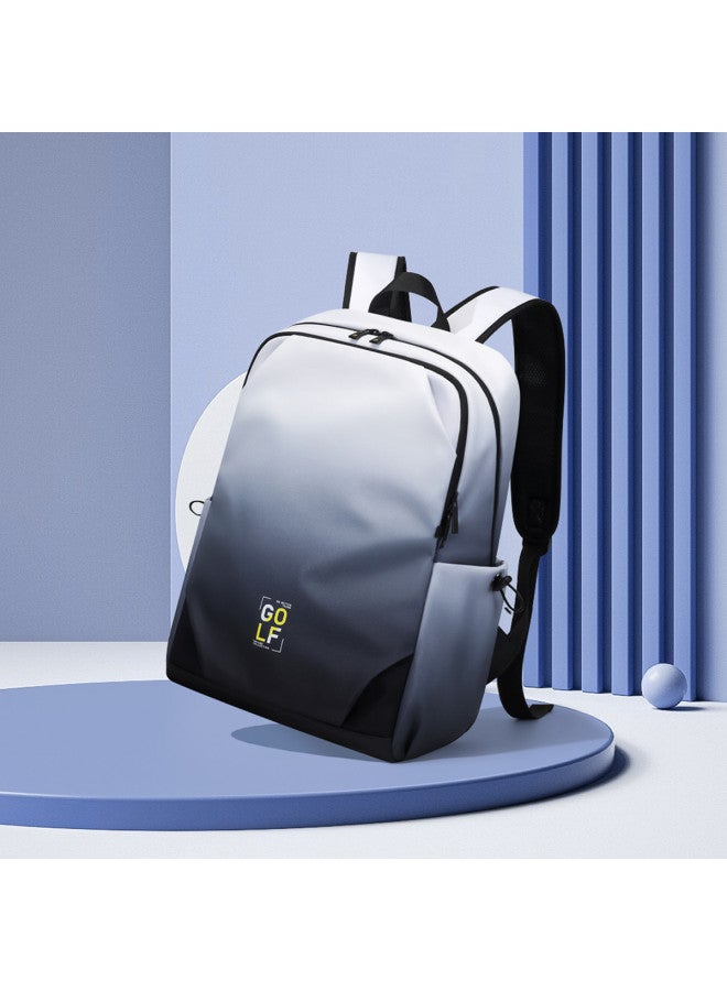 Golf Water-resistant】2025 Gradient Laptop Backpack For Women And Men, Unisex Couple Design Student Backpack - Image 3