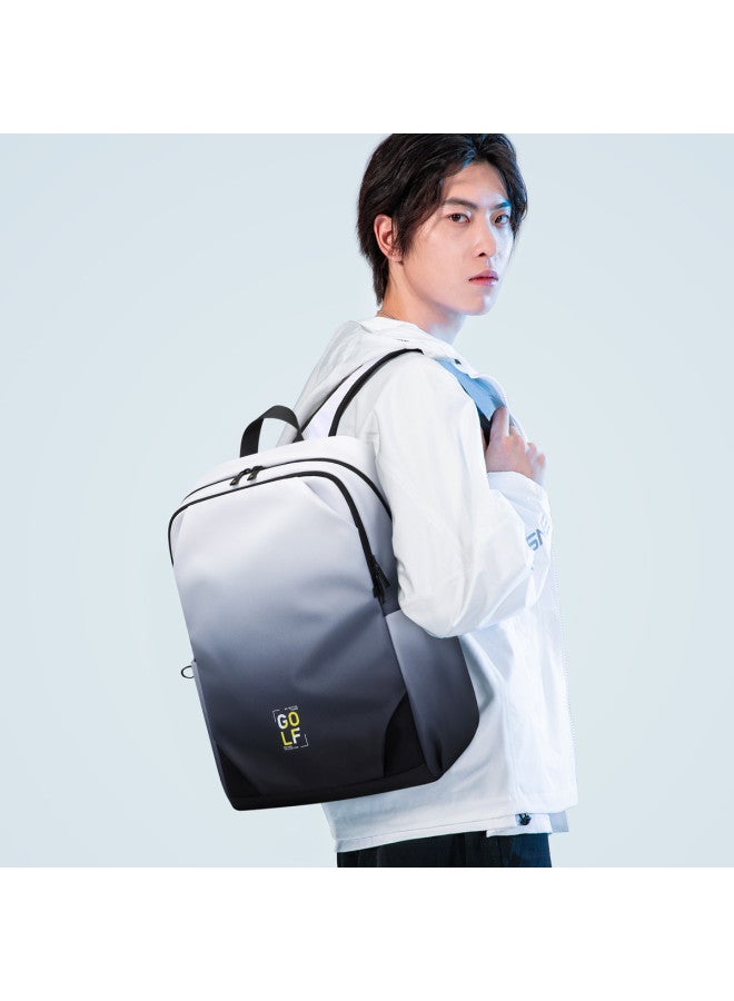 Golf Water-resistant】2025 Gradient Laptop Backpack For Women And Men, Unisex Couple Design Student Backpack - Image 2