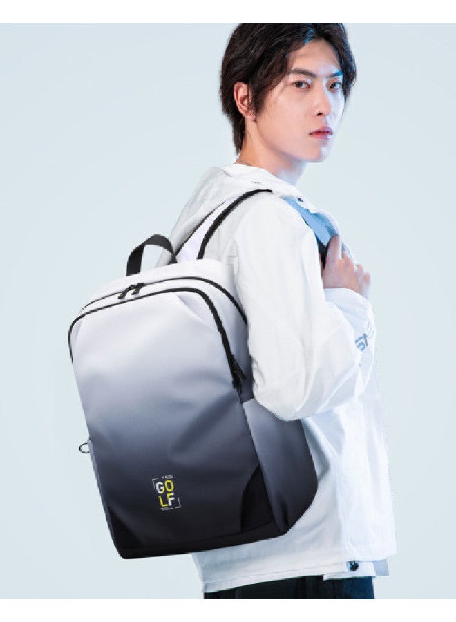 Golf Water-resistant】2025 Gradient Laptop Backpack For Women And Men, Unisex Couple Design Student Backpack - Image 1