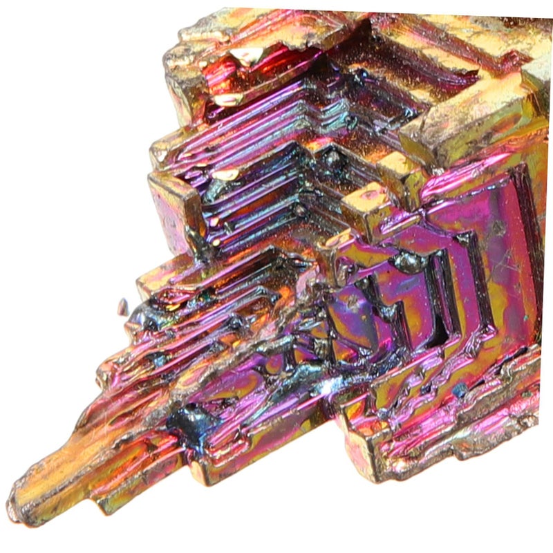 Natural Bismuth Crystal Specimen Mineral Display For Desktop Decor Education - Image 4