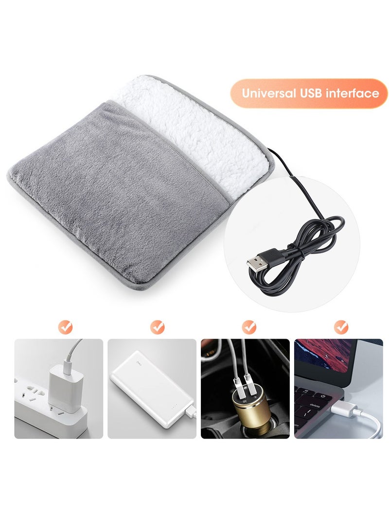 general Winter hot selling flannel USB plug-in foot warmer home intelligent constant temperature electric hand warmer heating pad - Image 4
