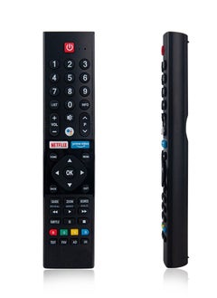 Universal Voice Remote Control Replacement Fit For All Panasonic HDTV 3D LCD LED TV With Netflix & Prime Video Short key Buttons
