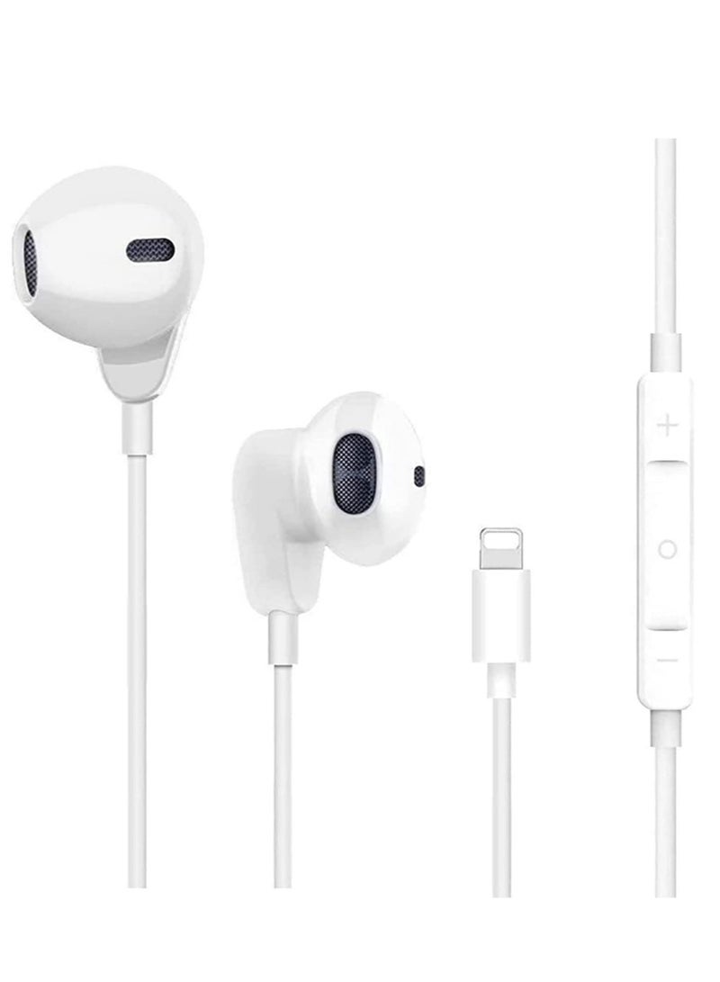 ELTRAZONE iPhone Earphones Wired Headphones Built-in Mic&Volume Control & Noise Cancellation In-Ear Earphones Earbuds Compatible for iPhone 11/12/13 Pro/XS Max/8/8plus 7/7plus Support for all iOS - Image 2
