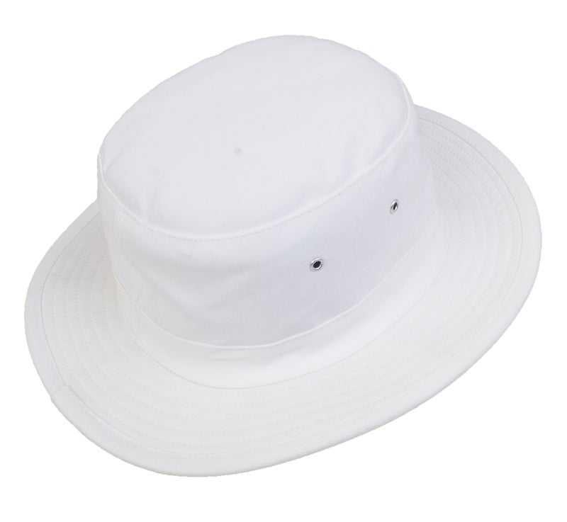 Zacharias Men's Cotton Cricket Umpire Sun Hat (White_Free Size) (Pack of 1) - Image 2