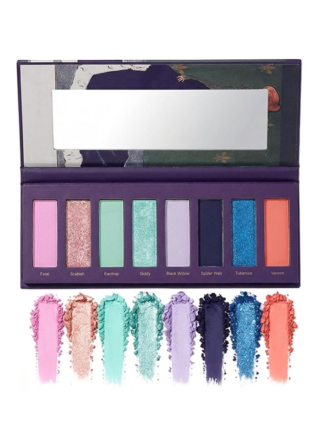 HERORANGE 8-Color Pastel & Bold Eyeshadow Palette, Multicolor Eyeshadow Palette with 8 Shades, Matte & Shimmer Finishes, Ideal for Creative & Everyday Eye Makeup - Image 1