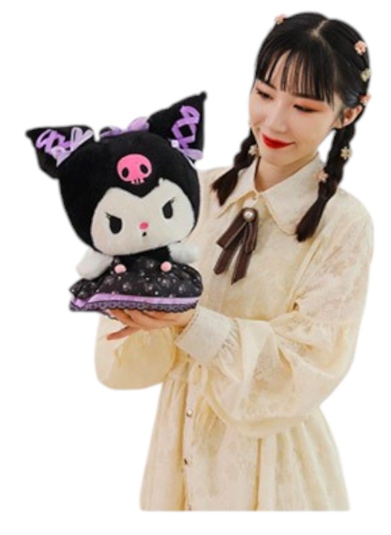 Toy Box - 35cm Kuromi Plush Doll Stuffed Soft Toy Birthday Gifts for Children Adults and Anime Fans - Image 1