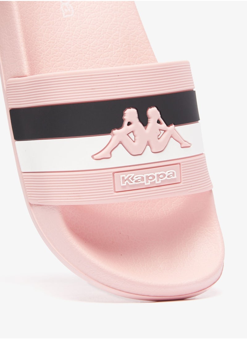 Kappa - Girls' Logo Print Slide Slippers - Image 1