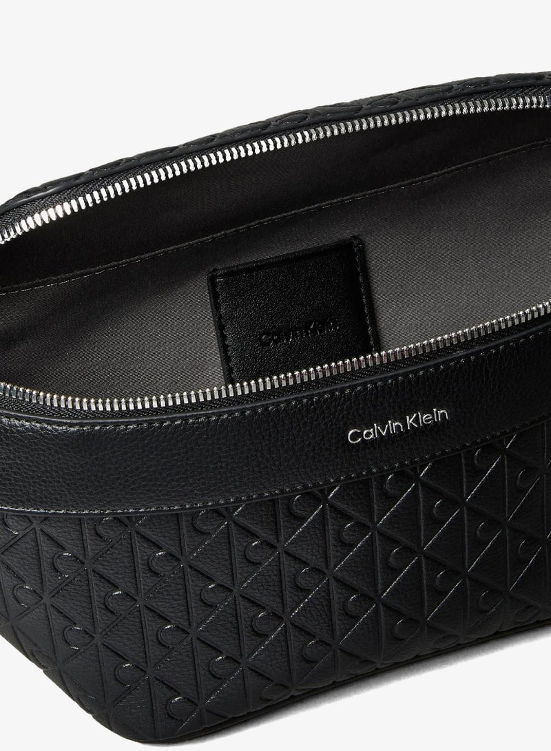 CALVIN KLEIN Embossed Allover Monogram Waistpack - Image 3