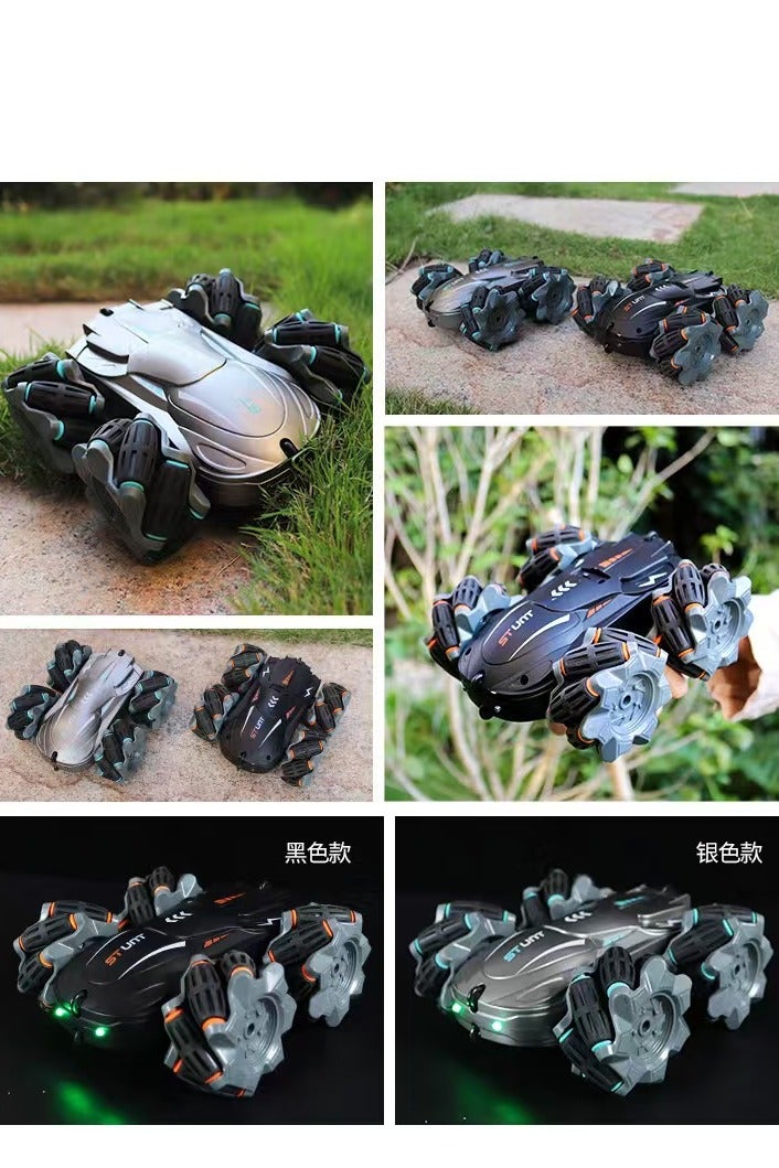 4X4 Remote Control Drift Stunt Car 4WD Racing Fall Resistant RC Car 360° Rotating Dual Sided Climbing High-Speed Tumbling Cross-Country Battle Off Road Rechargeable Adults Boy Girl - Image 2