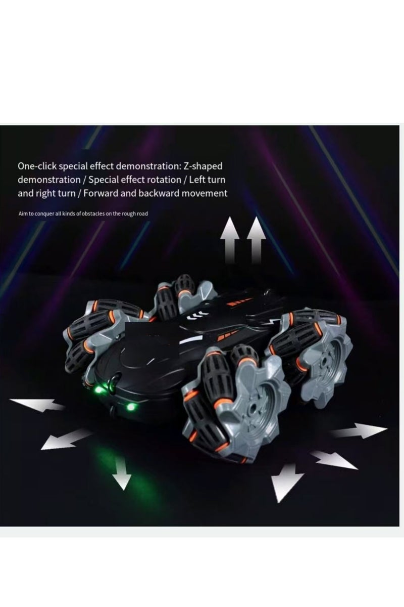 4X4 Remote Control Drift Stunt Car 4WD Racing Fall Resistant RC Car 360° Rotating Dual Sided Climbing High-Speed Tumbling Cross-Country Battle Off Road Rechargeable Adults Boy Girl - Image 4