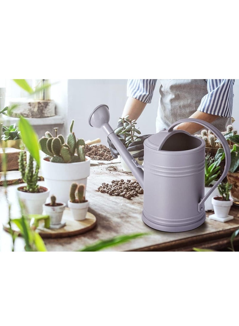 Zikra Watering Can for Indoor Plants, Small Long Spout with Sprinkler Head for Flower Outdoor House Plants Garden Flower 1/2 Gallon - Image 4