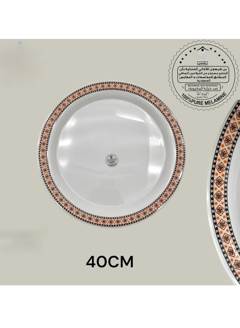 Elegantly designed melamine set of 5 in sizes 30/35/40/45/50 cm - Image 4