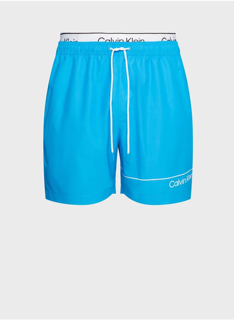 CALVIN KLEIN Drawstring Swim Shorts